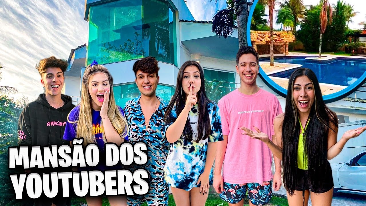 TOUR PELA MINHA MANS&Atilde;O!!! (MANS&Atilde;O DOS YOUTUBERS)