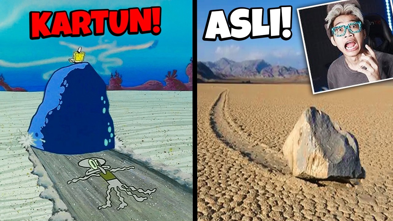 GILA! 10 Hal Aneh Kartun Spongebob yg Ternyata ada di DUNIA NYATA!!!