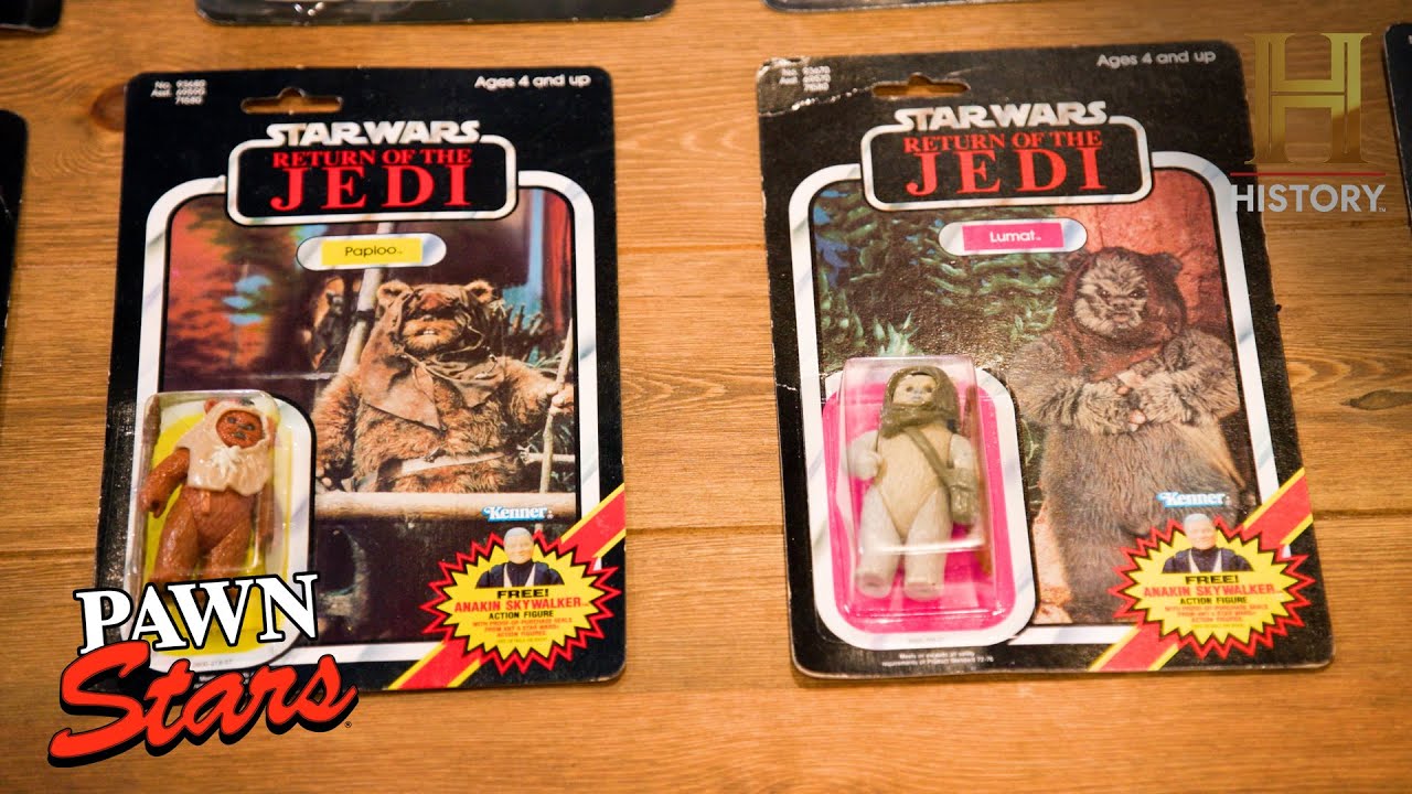 Pawn Stars Do America: Seller Wants $6,000 for Vintage Star Wars Collection (S2) | Pawn Stars