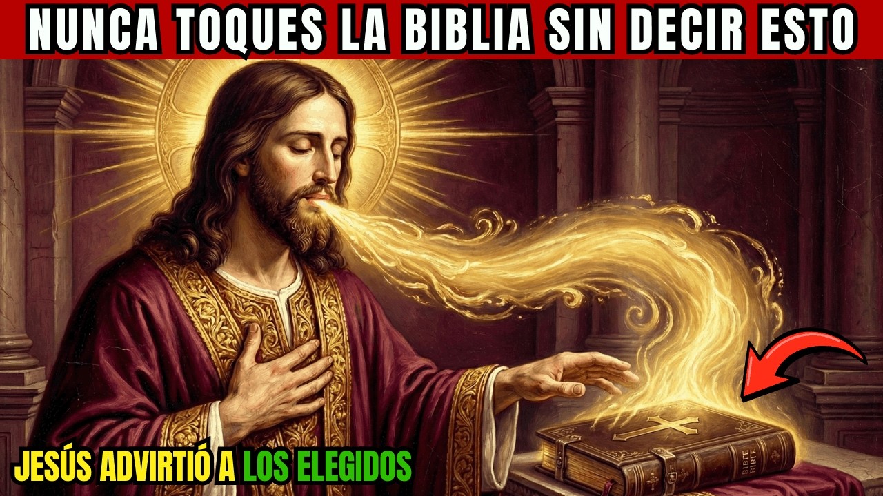 Jesús Reveló A Los Elegidos La Breve Oración Que Debes Decir Antes De Tocar La Biblia