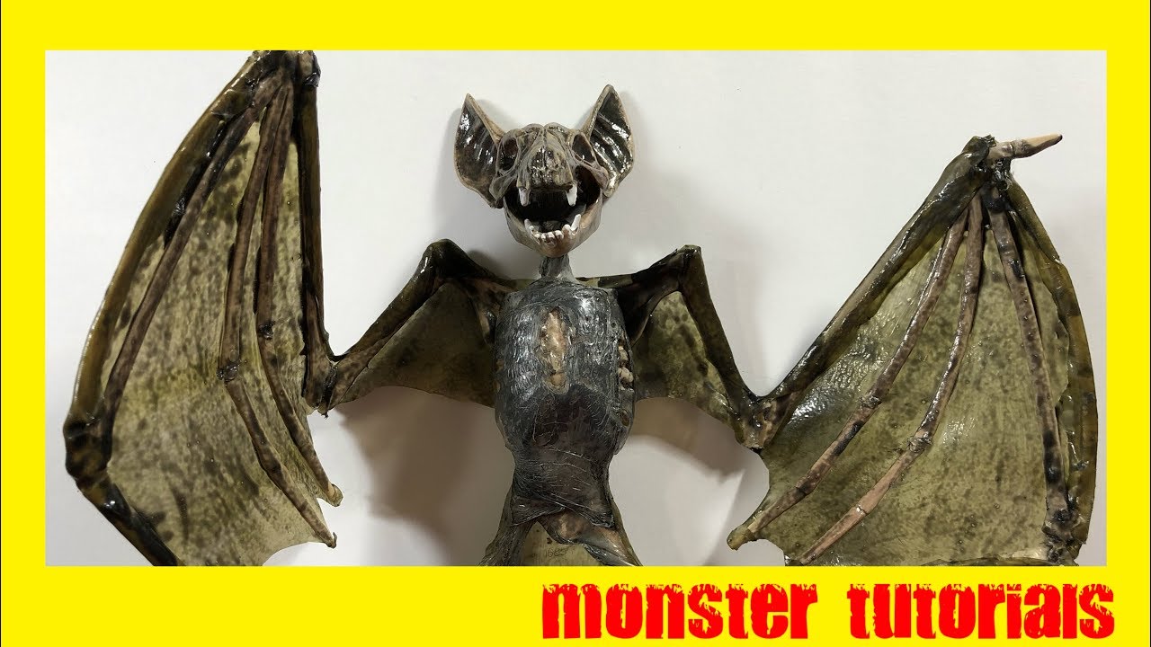 Мумифицированная летучая мышь из магазина «Деньги» – образец летучей мыши, имитация дермии