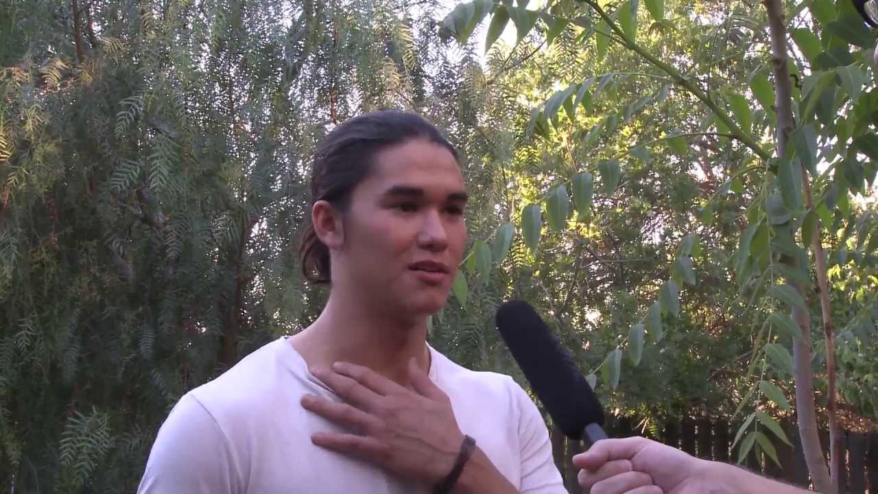 Booboo Stewart talks about his new film, White Frog