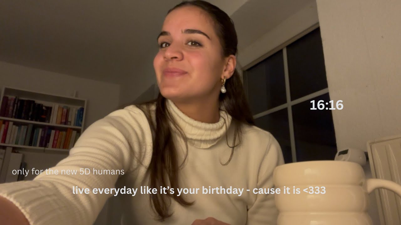 live everyday like it’s your birthday - you are the new 5D new human… you arrived…
