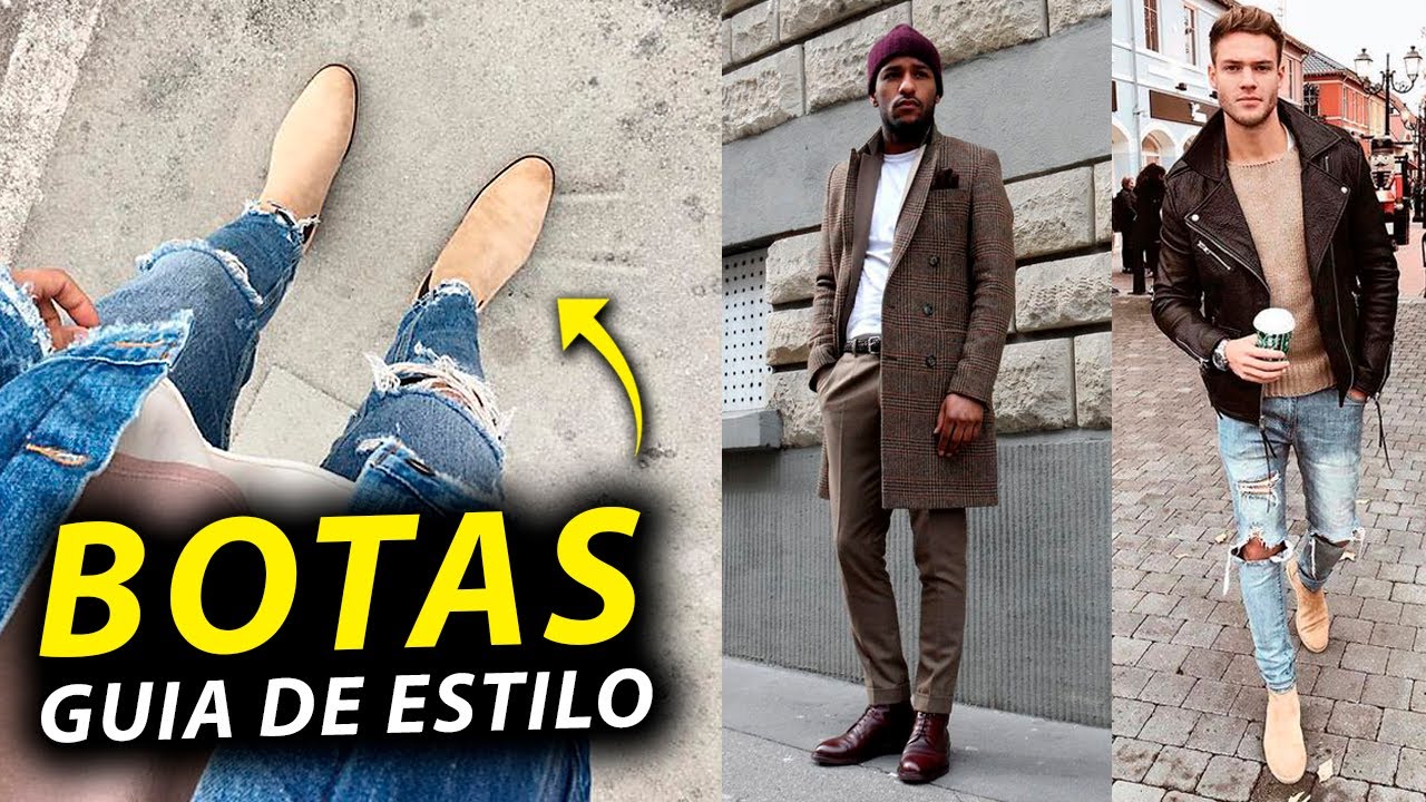COMO USAR BOTA MASCULINA com ESTILO no Dia a Dia? Guia de Dicas
