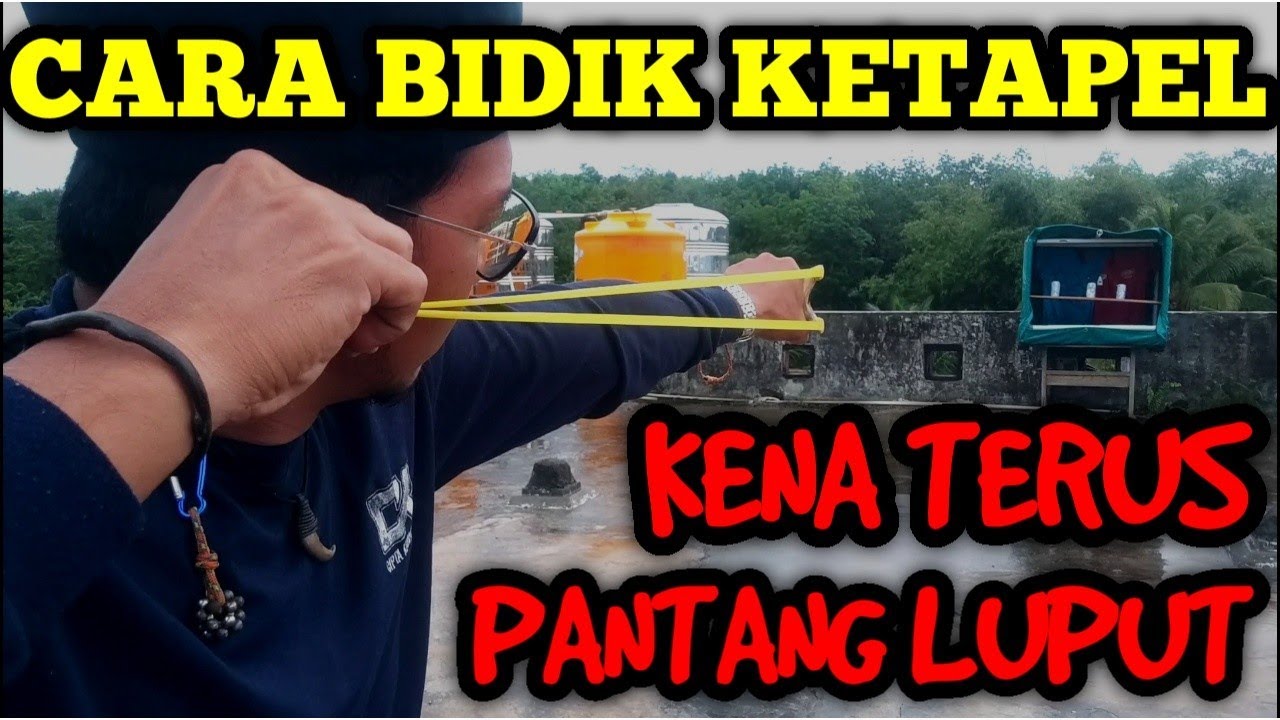Cara Membidik Ketapel Frame OTT