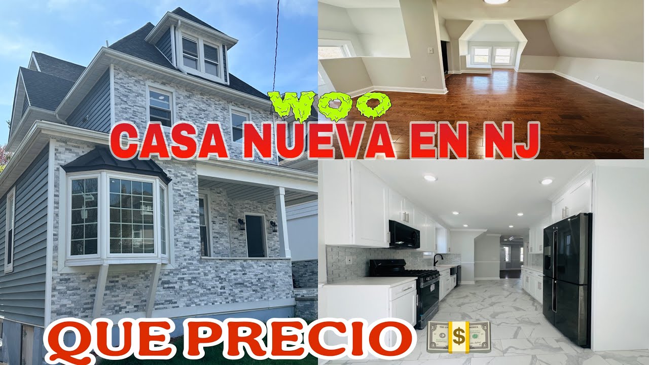 PRECIO 💵 DE CASA 🏠EN NUEVA EN NEW JERSEY TE SORPRENDERAS😱