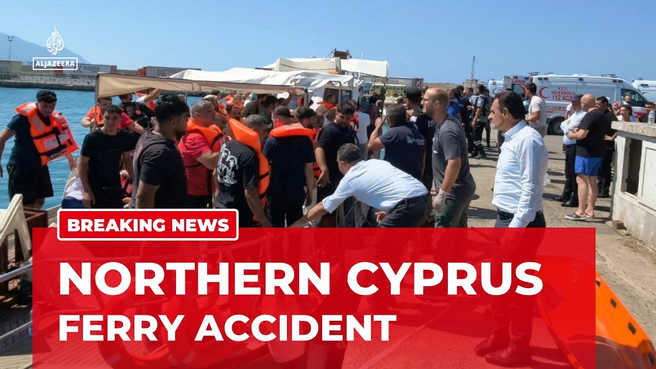 Ferry carrying 260 people capsizes off coast of northern Cyprus