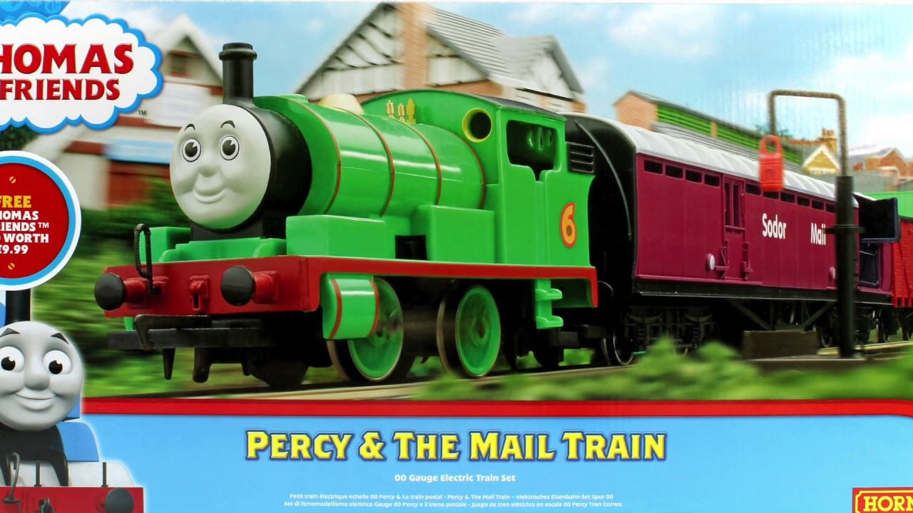 Hornby R9284 Thomas & Friends Percy & The Mail Train Set