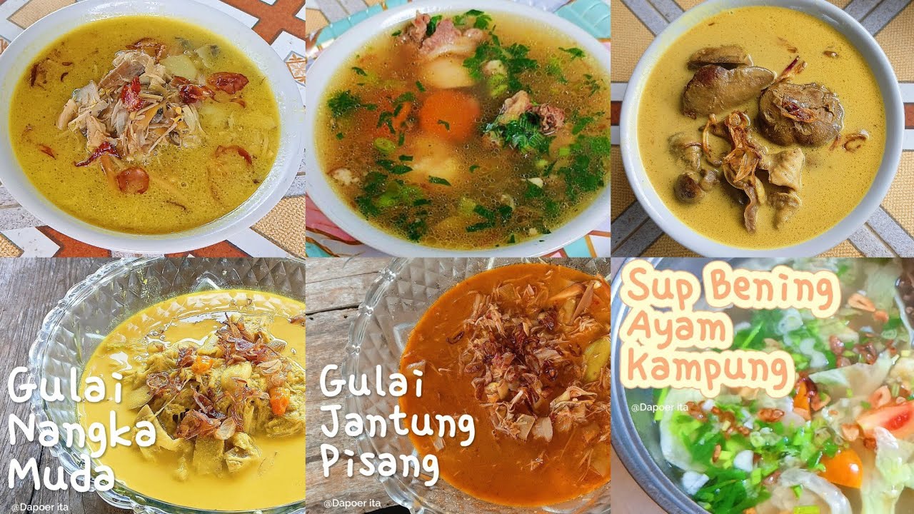 6 Resep Masakan Berkuah Menu Rekomendasi Buka Puasa & Sahur ⁉️ Olahan Simple Sederhana 