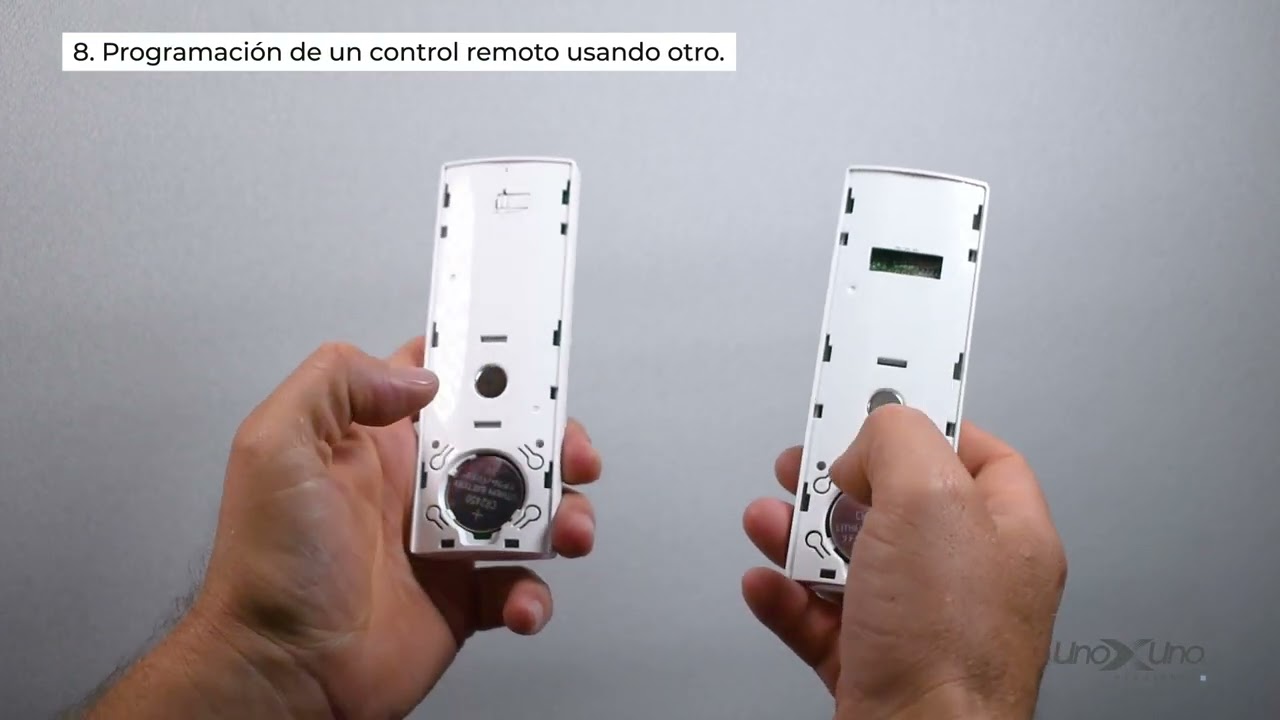 8  PROGRAMACION DE UN CONTROL REMOTO USANDO OTRO
