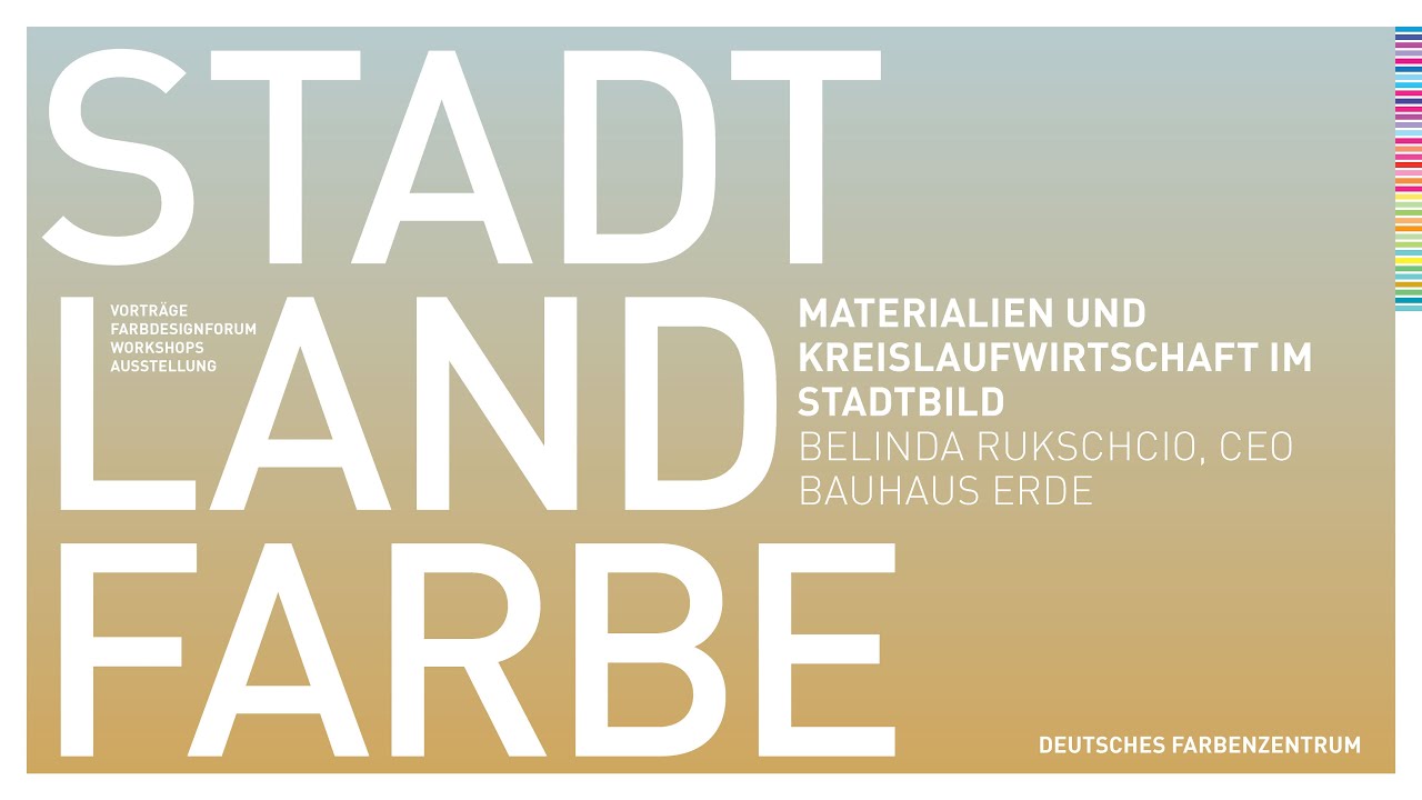 Materialien und Kreislaufwirtschaft im Stadtbild | Belinda Rukschcio