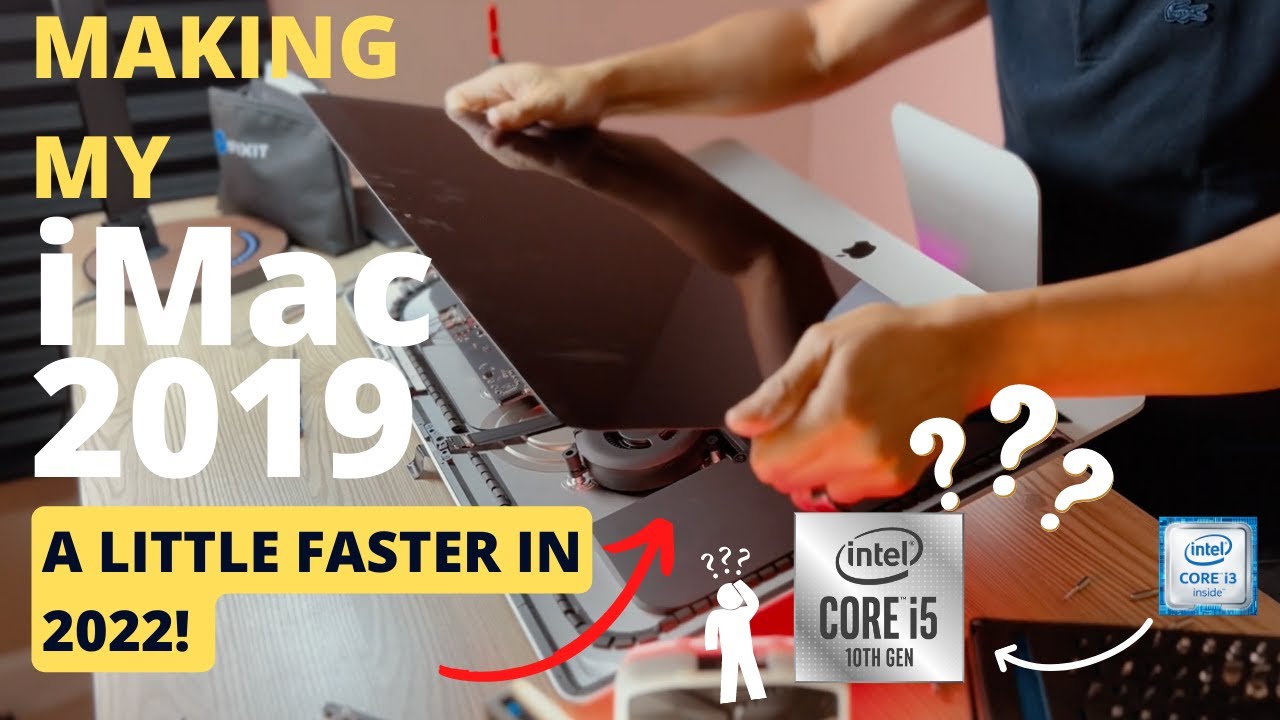 #DIY 2019 iMac CPU Upgrade! Intel Core i5 - 8600 For FINAL CUT PRO!