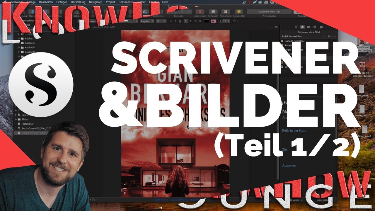 Scrivener 3 & Bilder (Teil 1/2)