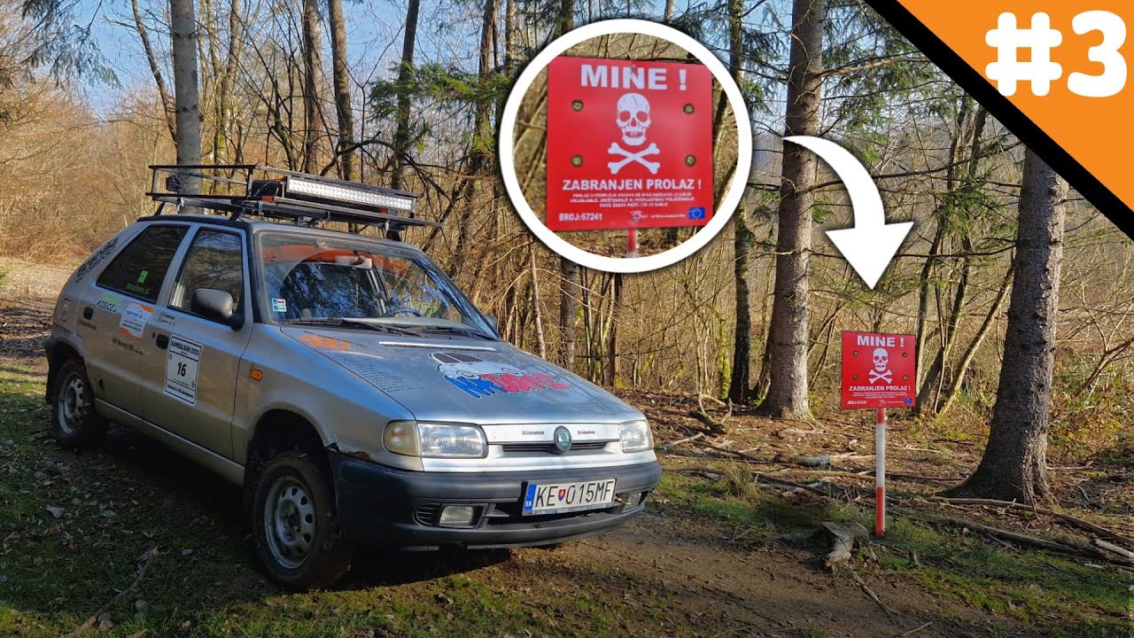Offroad Feliciou cez EURÓPU ! POZOR MÍNY ☠️ (GUMBALKAN 2023) Časť 3.