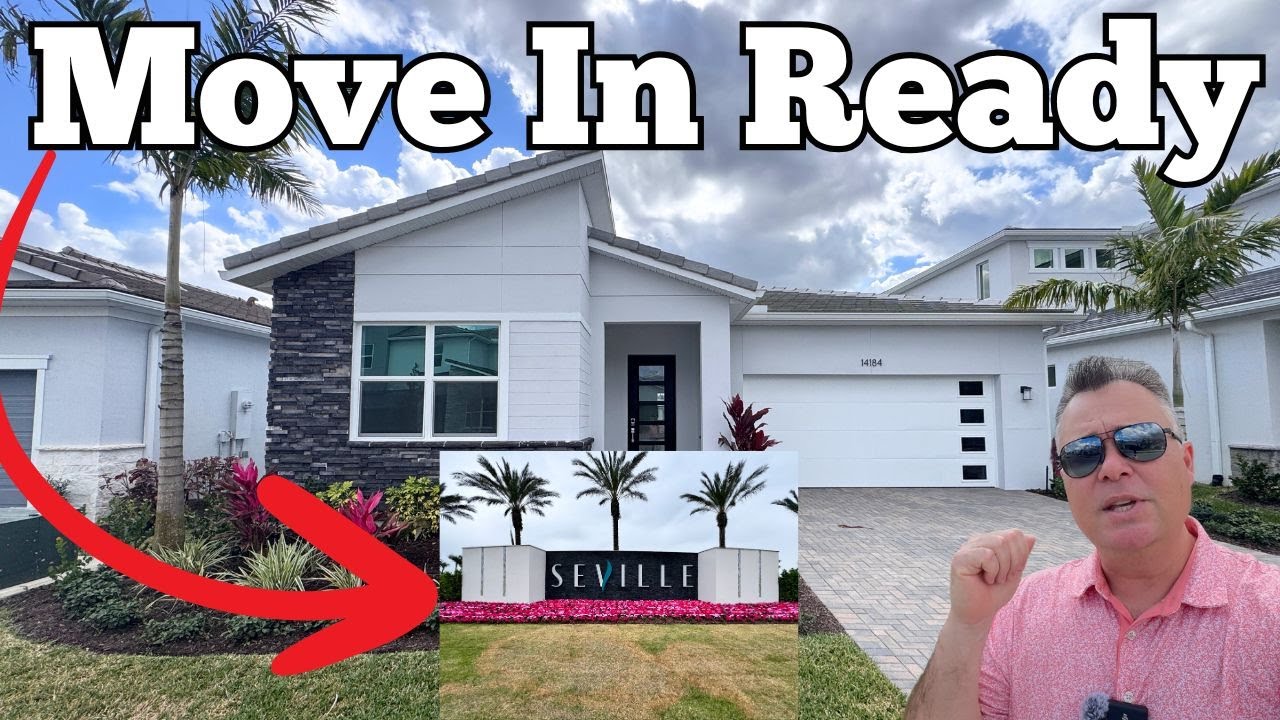 Quick Move In New Construction Home Seville at Tradition Port St Lucie Florida