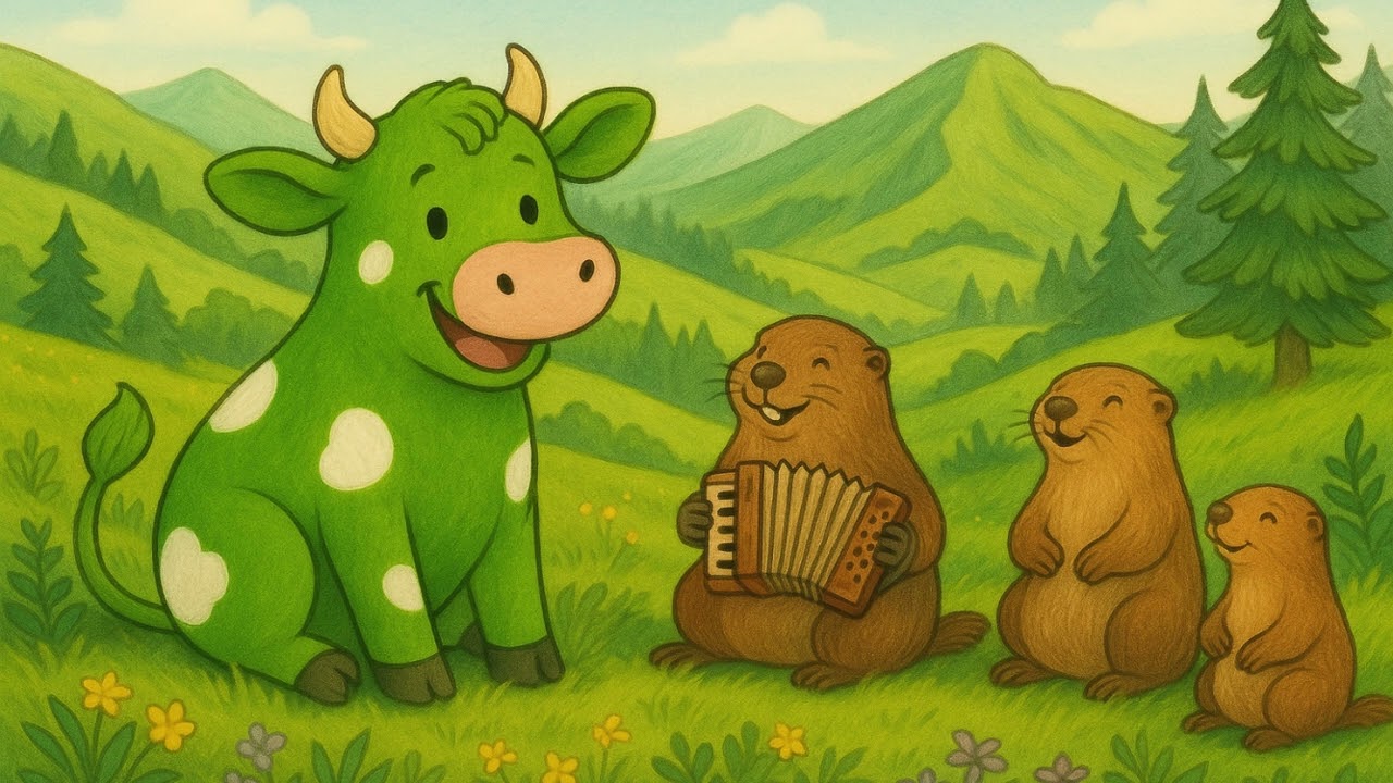 Histoire 2 : Vache-Verte et les marmottes accordéonistes