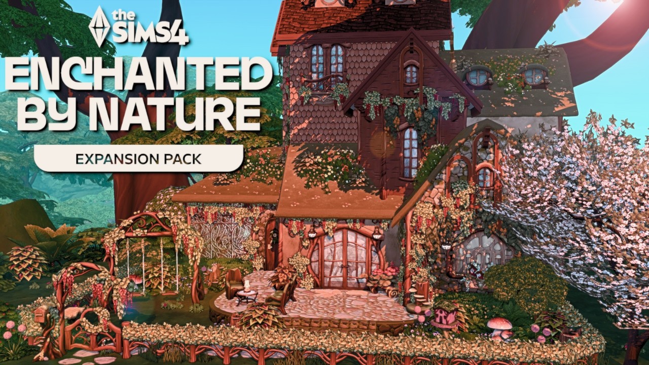 GENERATIONS FAIRY FAMILY HOME 🦋 the sims 4: enchanted by nature | speed build