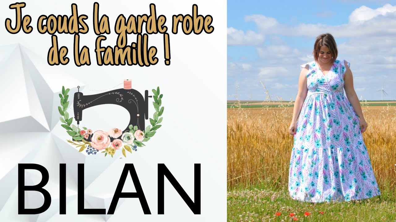 Je couds la garde robe de la famille depuis des années !  / Bilan couture / Astuce / By PopO