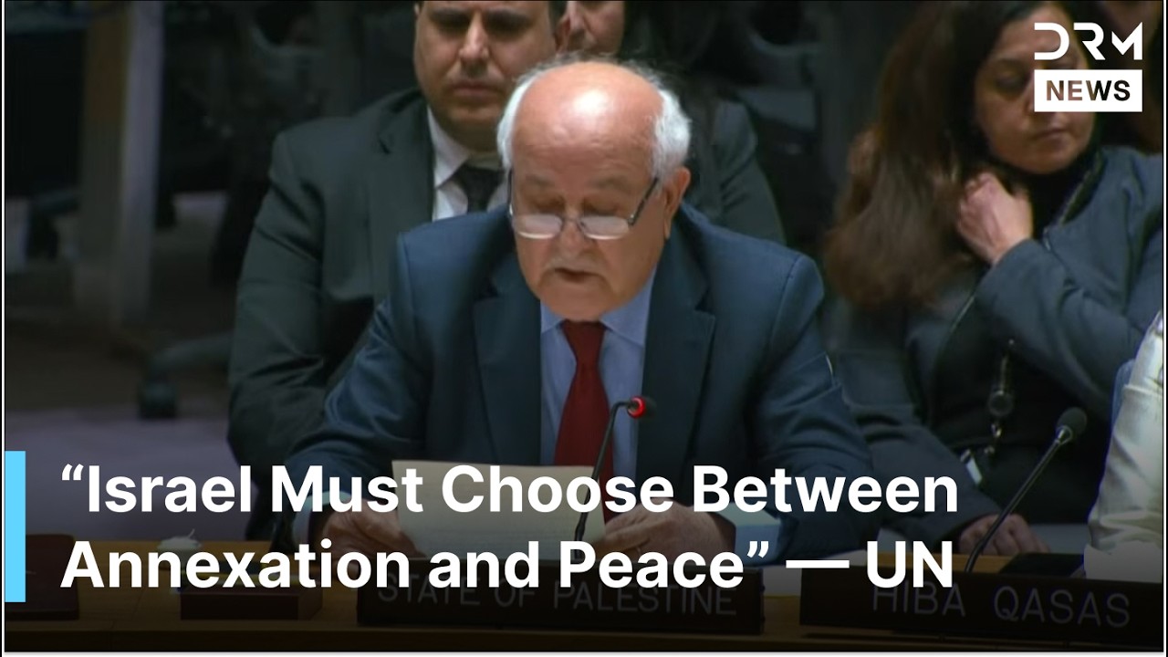 FIERY SPEECH: “Palestine Is Not for Sale”, Riyad Mansour’s Explosive UN Speech on Gaza at UN | AC1G