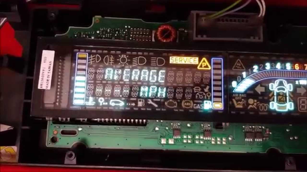 Renault Scenic Instrument Cluster Repair by Revtronic