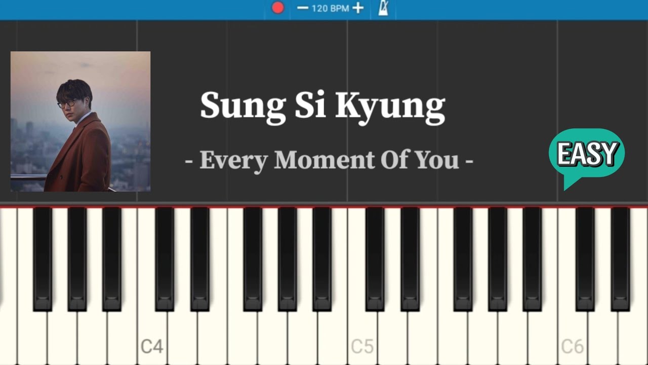 Sung Si Kyung - Every Moment Of You (My Love From the Star OST) [Easy Piano Tutorial]