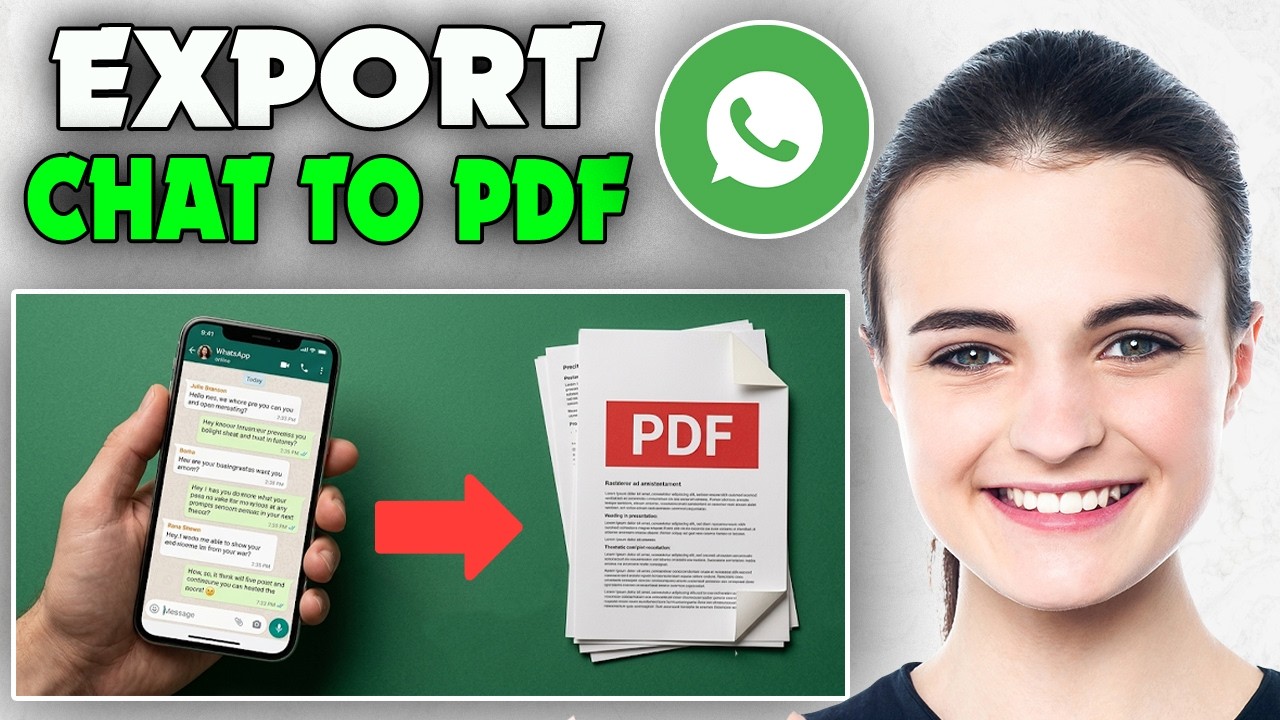 Как экспортировать чат WhatsApp в PDF на компьютере (Полное руководство)