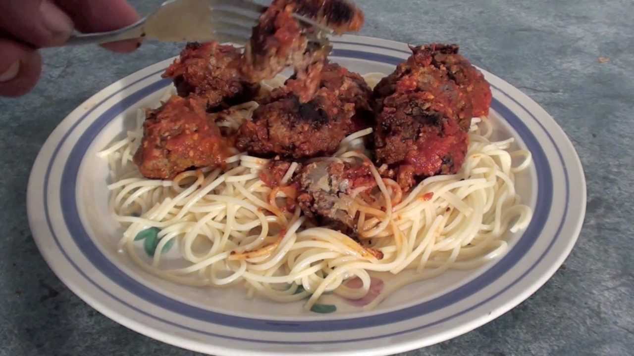 Cheesy Meatballs & Spaghetti - Recipe