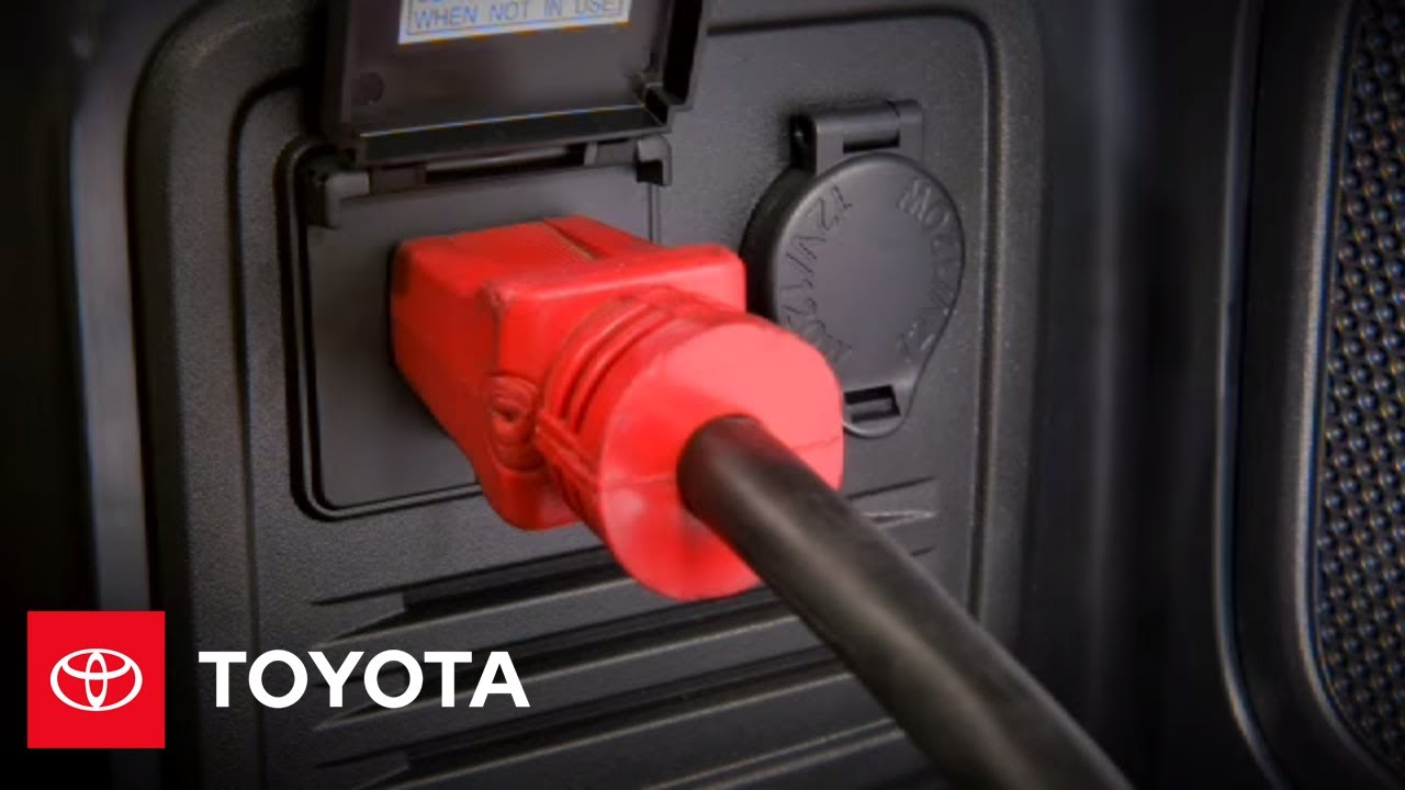 2010 4Runner How-To: AC Power Outlets | Toyota