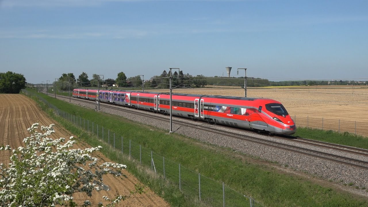 Frecciarossa 1000 sur LGV Sud-Est #ETR400