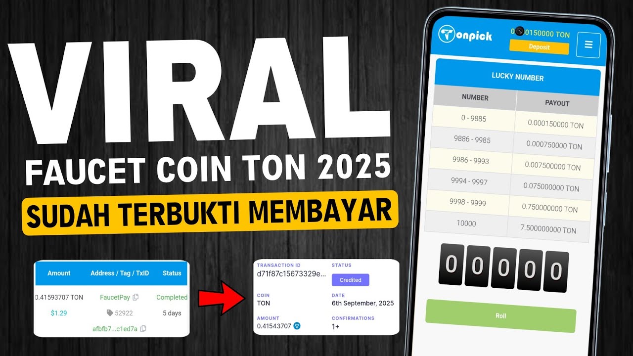 TON Faucet is Legit & Free ⚡ Proven to Pay!
