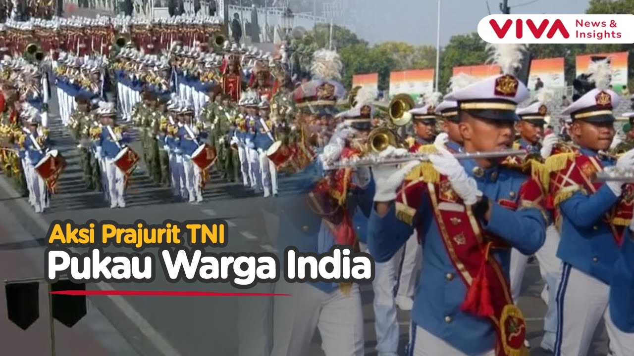 Cerita Prajurit TNI Saat Tampil dalam Parade Militer di India