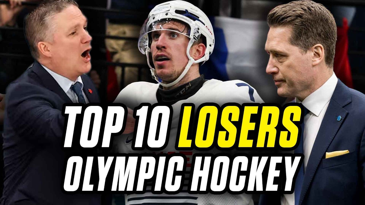 Top 10 Losers Olympic Hockey Milano Cortino 2026