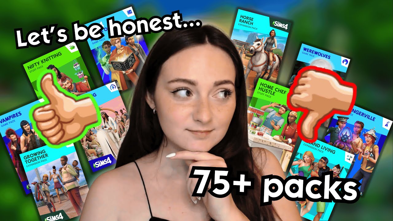 Какие наборы действительно стоят того? Обзор дополнений для Sims 4 2024