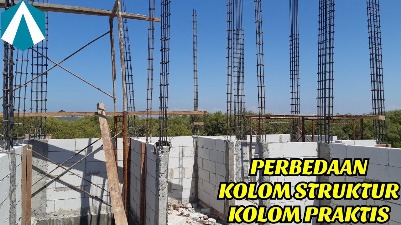 Perbedaan kolom struktur dan kolom praktis