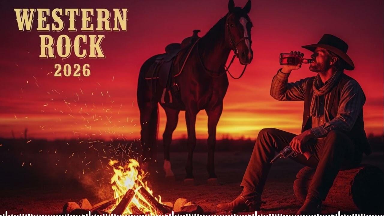 🎸 Cabalgo en Llamas – Cowboy Rock Anthem de Fuego y Honor