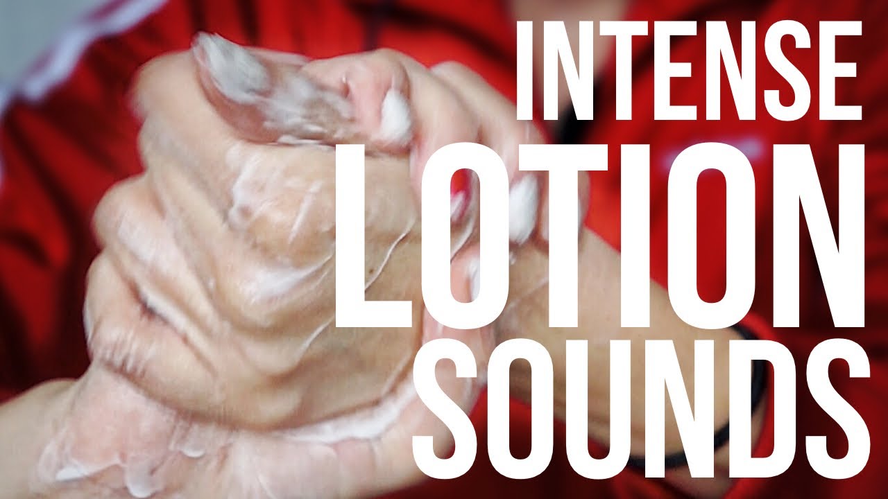 ASMR INTENSE LOTION SOUNDS!💦 No Talking