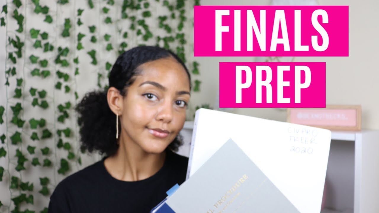 Studying For Law School Finals as a 1L | Scheduling, Outlining, and Taking Practice Exams