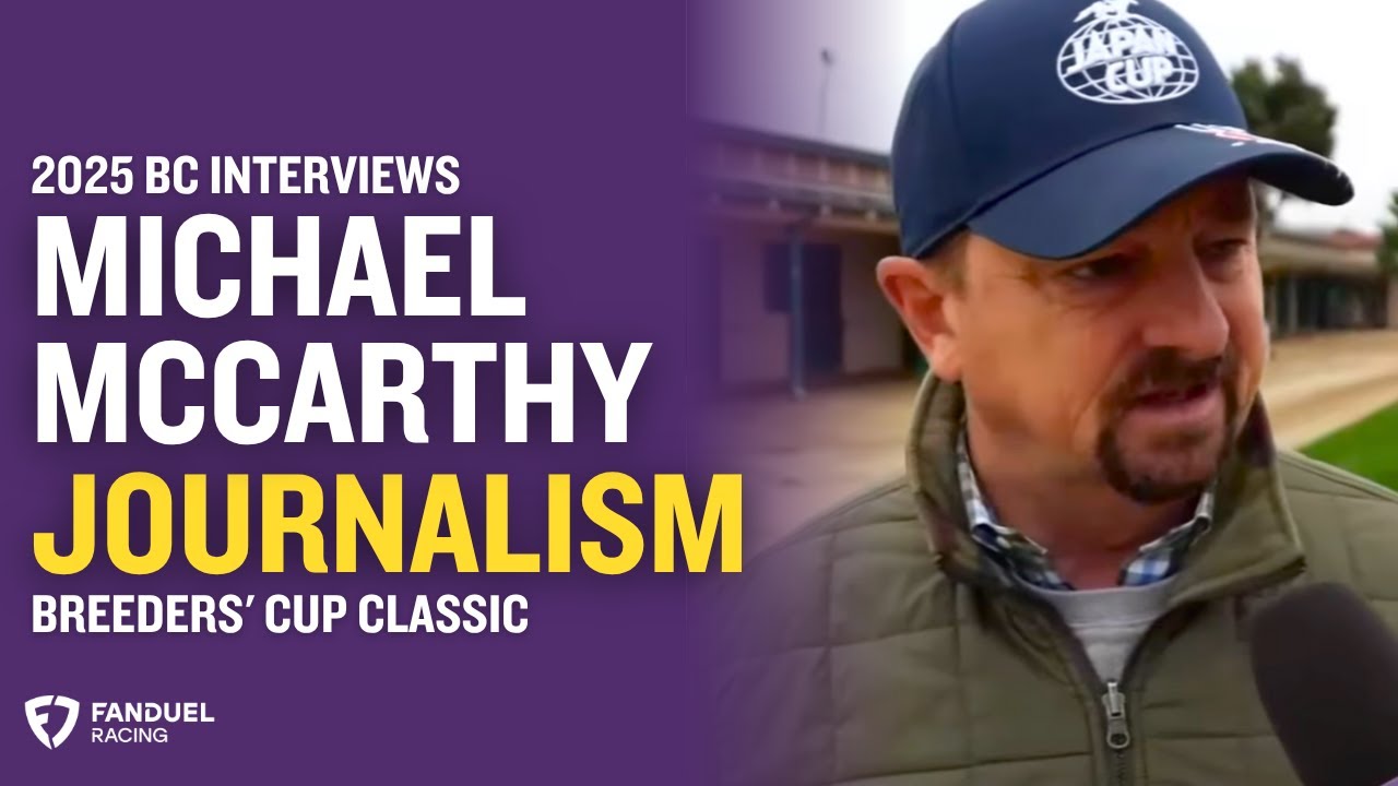 Interview With Trainer Michael McCarthy About JOURNALISM