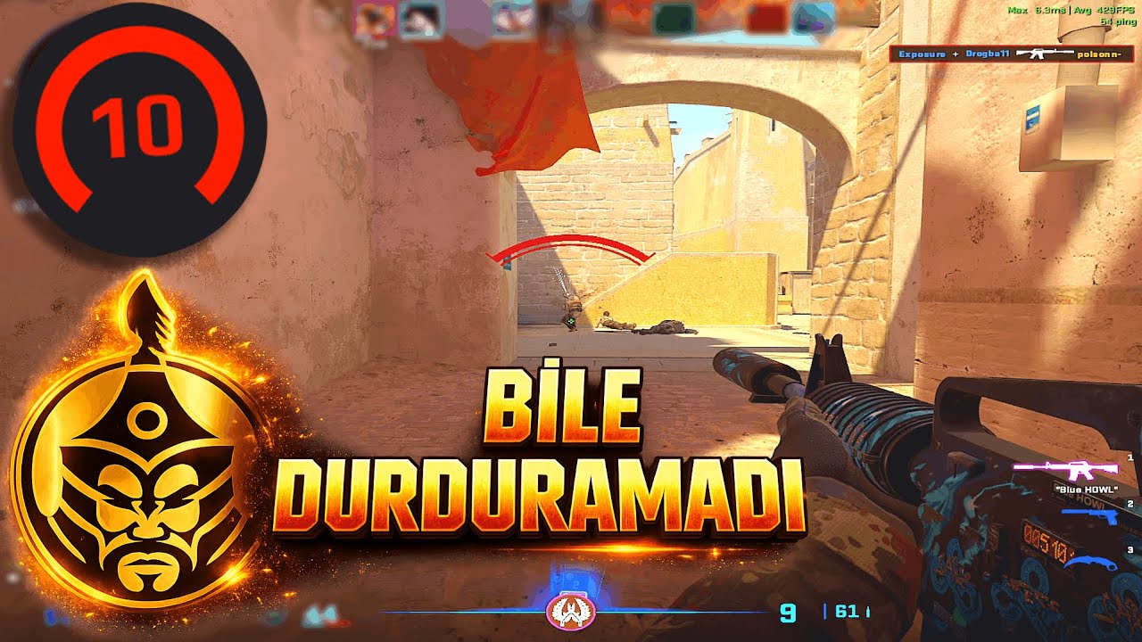 The MongolZ Oyuncusuna Karşı 27 Kill – Takımı Sırtladım | FACEIT Gameplay