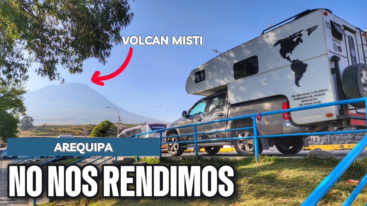 Primer GRAN aventura en PERU 🇵🇪 Recorremos Arequipa y nos AVENTURAMOS a un VOLCAN ACTIVO 🌋 El MISTI