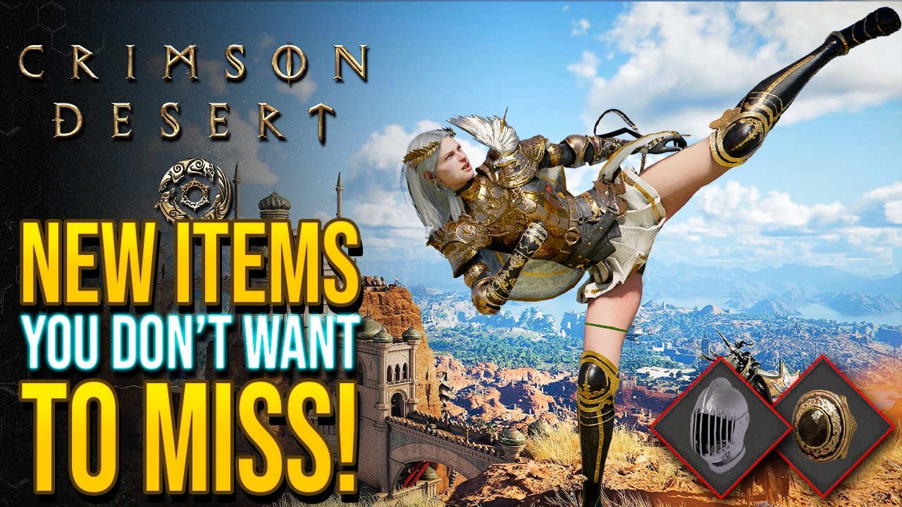 Amazing New Armor & Items You Don't Want To Miss in Crimson Desert Update 1.12!
