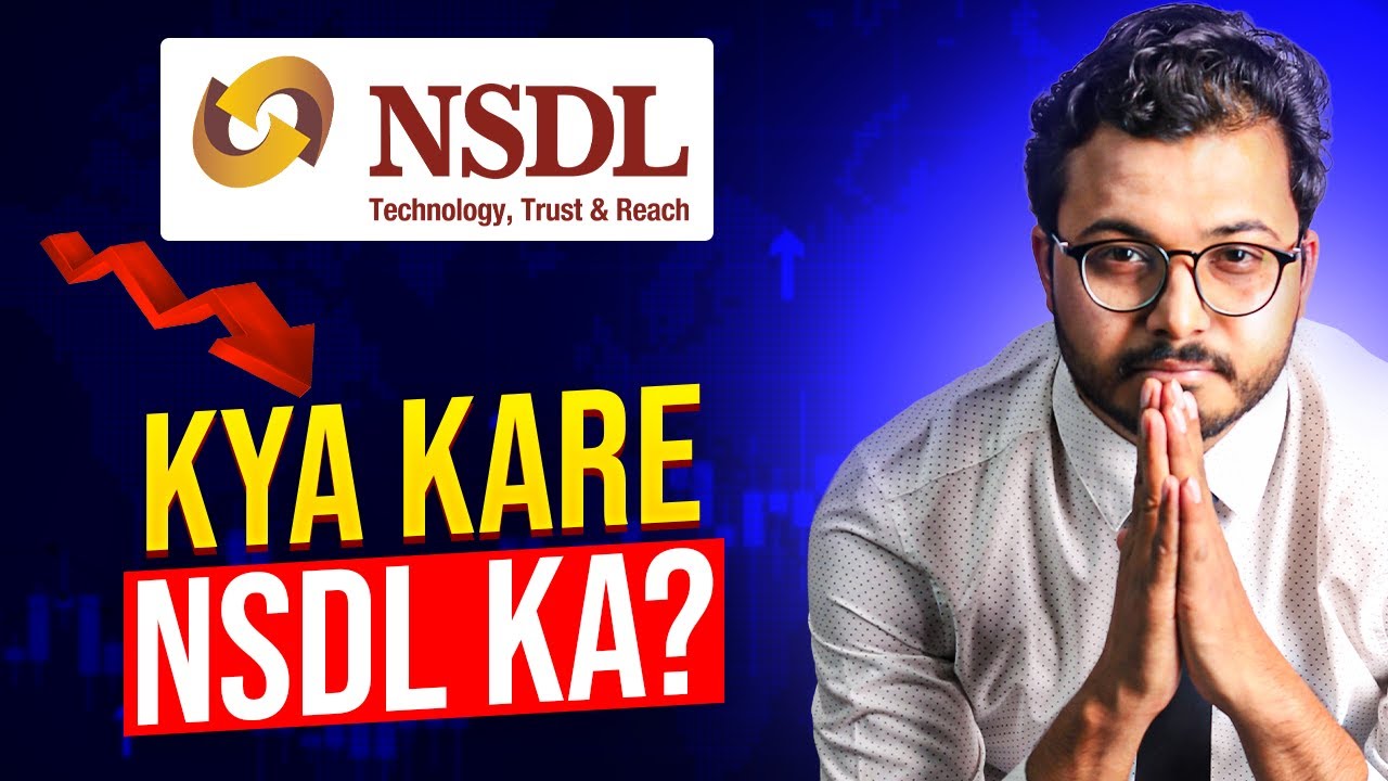 NSDL Stock Detailed Analysis | Hold or Exit? | NSDL vs CDSL | Is NSDL in a Bubble? | Vibhor Varshney