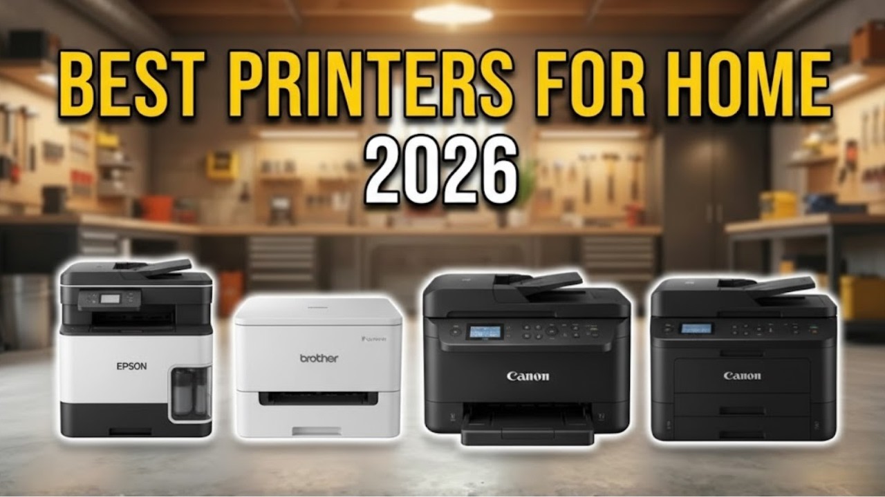 ▶️ 5 Best Printers for Home in 2026: Save 90% on Ink!