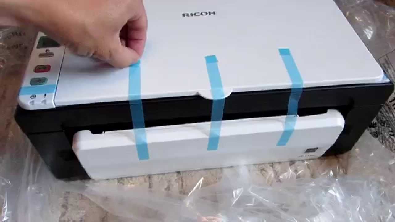 ricoh sp 111 laser print scan copy $65 обзор распаковка