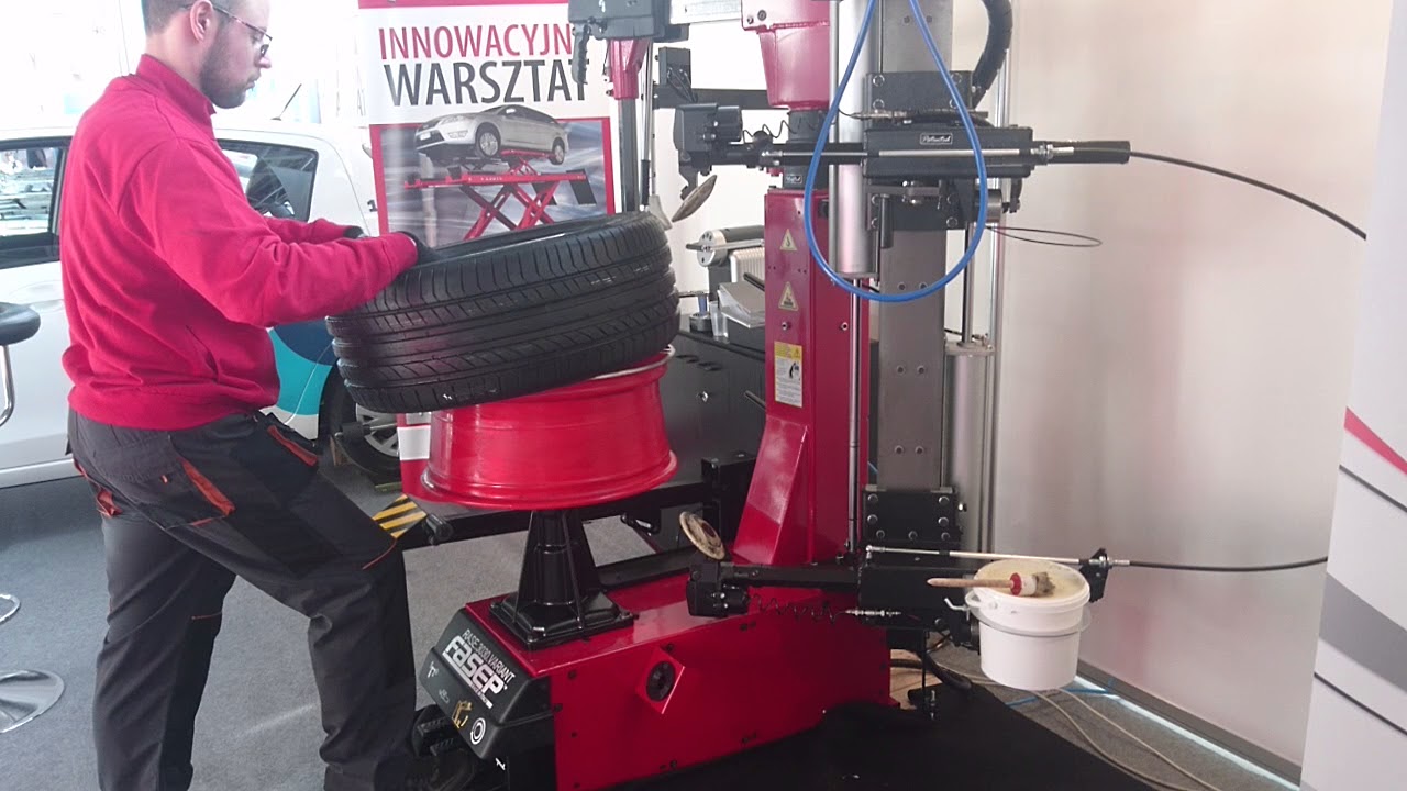 Demontaż opony 255/40R19 - DEMO | www.anwa-tech.PL
