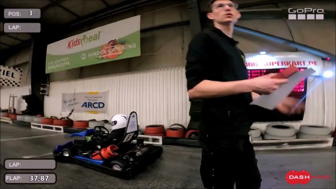 Indoor Superkart Hemsbach - Monats Singlerace März 2024