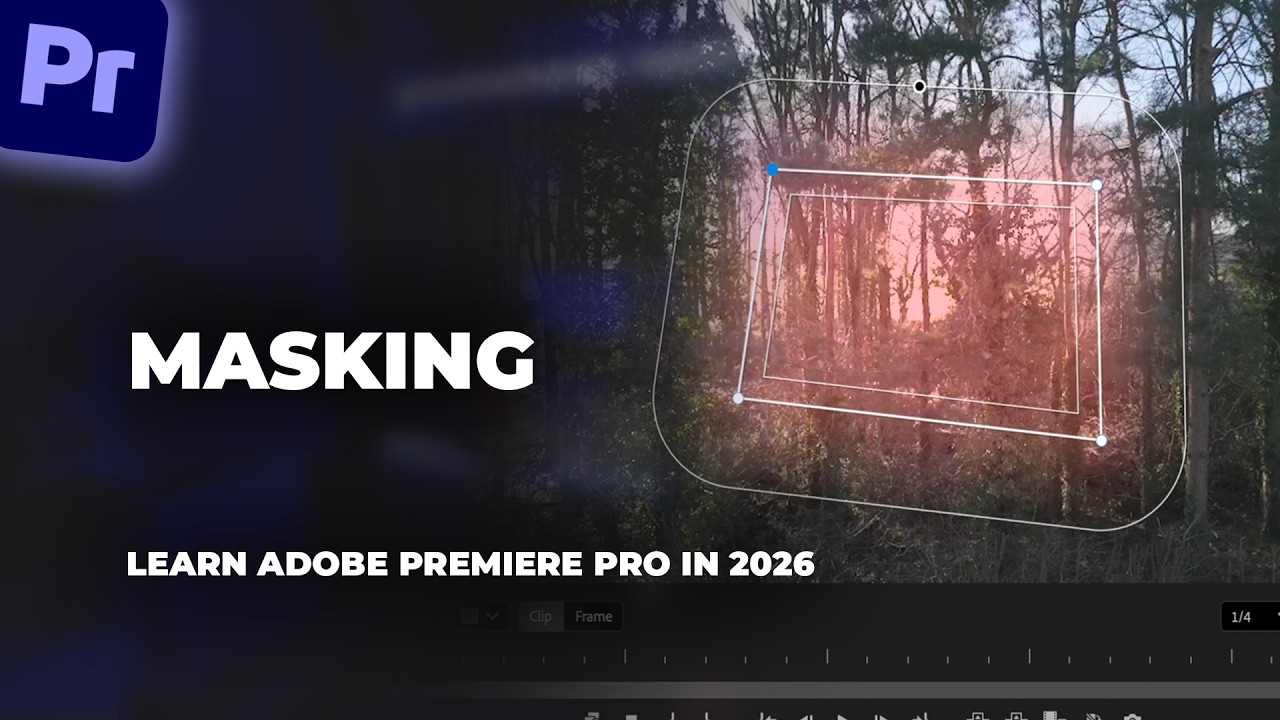 Masking - Learn Adobe Premiere Pro in 2026 - Ep 6
