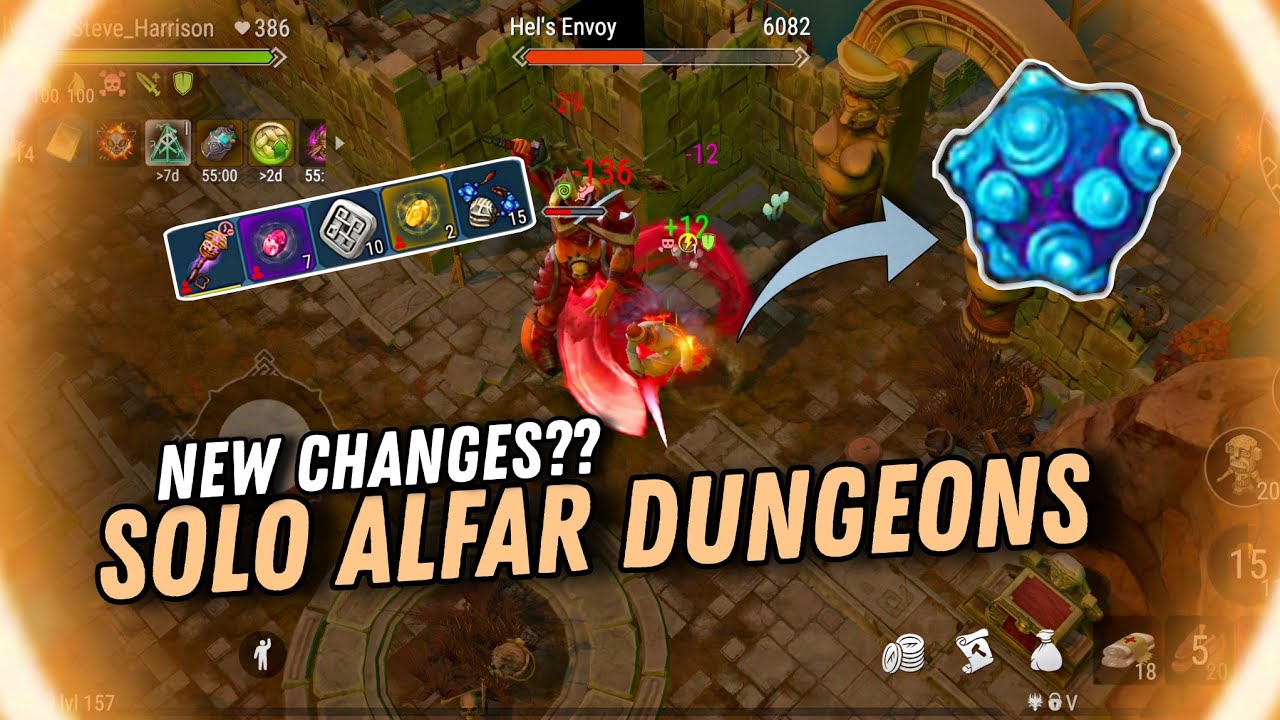 ALFAR DUNGEON SOLO RUN & How to Get EASY Alfar Gems!