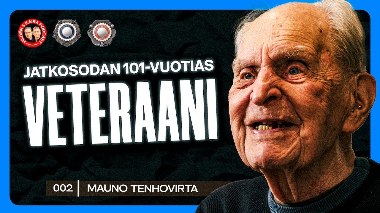 Jatkosodan veteraani puhuu sodasta, lähitaistelutilanteista & elämästä (Mauno Tenhovirta)