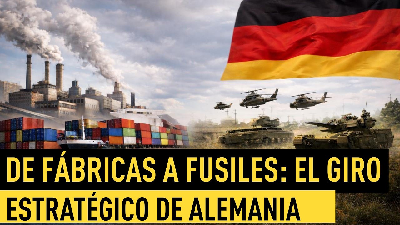 Alemania cambia las fábricas por armas